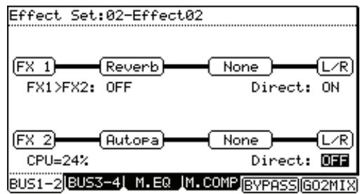 AKAI MPC5000 - Setting an Effect as an Insert - 1