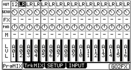 AKAI MPC5000 - Chapter 10: MIXER Mode - 1