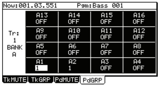 AKAI MPC5000 - Pad Mute Groups - 1
