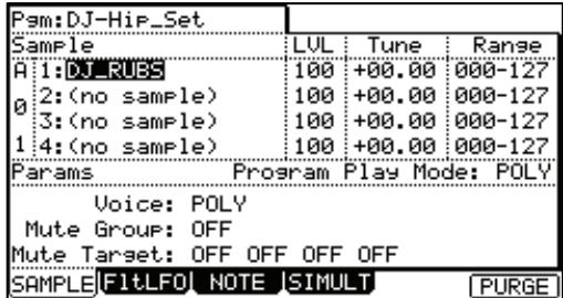 AKAI MPC5000 - ■Assigning Samples to Pads - 1
