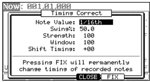 AKAI MPC5000 - Real time timing correction - 1