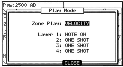 AKAI MPC5000 - Note On vs. One Shot - 1