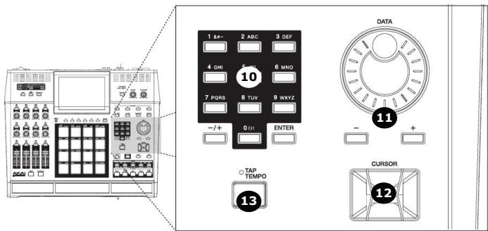 AKAI MPC5000 - [NEXT SEQ] Button: - 1