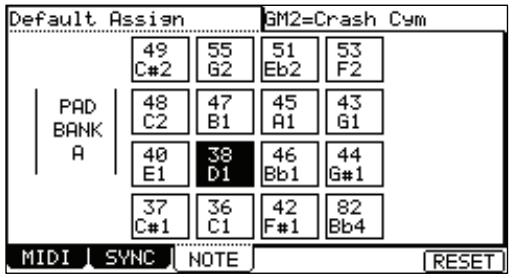 AKAI MPC5000 - Changing the Default Note Number Assignment - 1