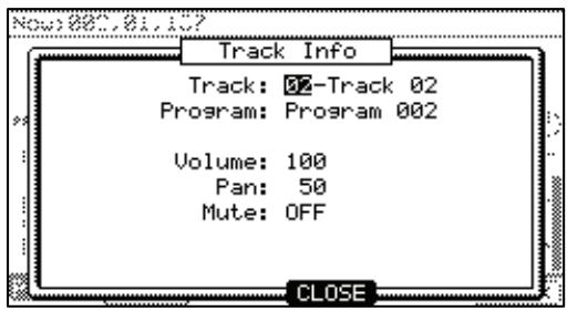 AKAI MPC5000 - Viewing Track Details - 1