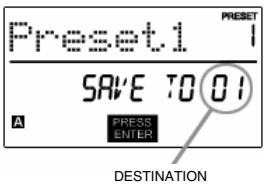 AKAI MPD32 - PAGE 2 - SAVE/COPY PRESET - 1