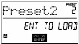 AKAI MPD32 - PAGE 1 - LOAD PRESET - 1