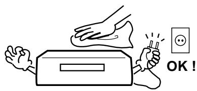 AKAI VSK206M - Cleaning Precautions - 1