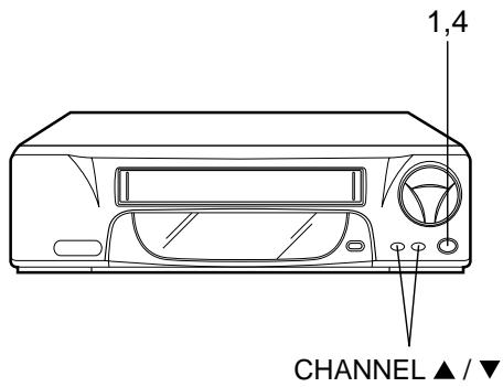 AKAI VSK207M - Connection to a Satellite Receiver - 3