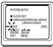 AKAI VSK607N - Connection to a BS Receiver - 1