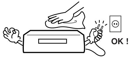 AKAI VSK607N - Cleaning Precautions - 1