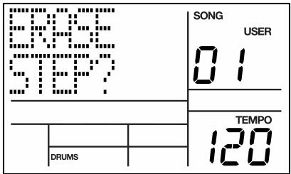AKAI XR20 - Deleting a Step - 1