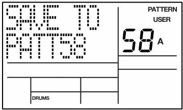 AKAI XR20 - SAVING A PATTERN - 1