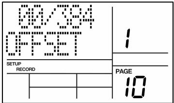 AKAI XR20 - PAGE 10: OFFSET A PATTERN OR DRUM PART - 1