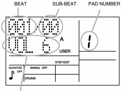 AKAI XR20 - PATTERN STEP EDITING (STEP EDIT MODE) - 1