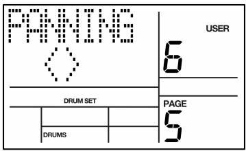 AKAI XR20 - PAGE 5: PANNING - 1