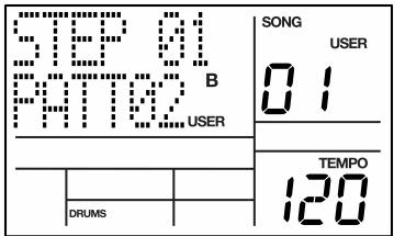 AKAI XR20 - MANUAL SONG CREATION (SONG STEP EDIT MODE) - 3