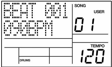 AKAI XR20 - INSERTING A TEMPO CHANGE IN A SONG - 2