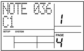 AKAI XR20 - Page 4 / ASSIGN MIDI NOTE NUMBERS TO DRUM PADS (NOTE) - 1