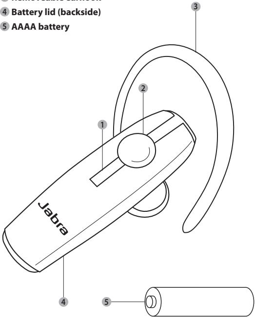 JABRA BT2040 - ABOUT YOUR JABRA BT2040 - 1