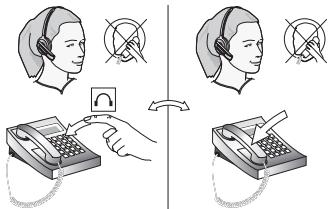 JABRA GO 6470 - Einen Anruf über Ihr Tischtelefon tätig den oder annehmen: - 6