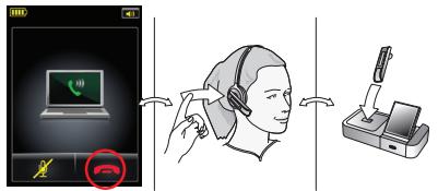 JABRA GO 6470 - Para realizar una llamada desde un softphone o Telefono móvil: - 3