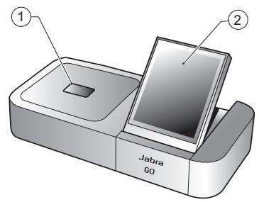 JABRA GO 6470 - JABRA GO 6470 BASE DIAGRAM - 1