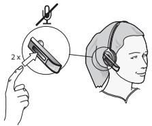 JABRA GO 6470 - Durante una llamada: - 2