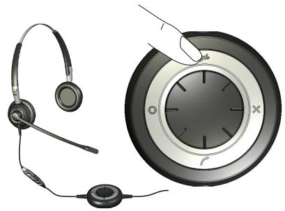 JABRA LINK 280 - HOW TO MUTE THE HEADSET - 1