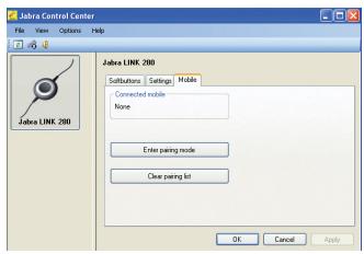 JABRA LINK 280 - Pairing the controller with Your Mobile Phone - 2