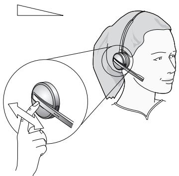 JABRA PRO 9460 - Controlle du volume du haut-parleur et du microphone - 1