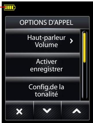 JABRA PRO 9460 DUO - MENU OPTIONS D'APPEL - 2