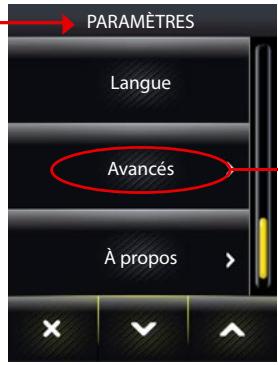JABRA PRO 9460 DUO - MENU PARAMÉTRES AVANCÉS - 2