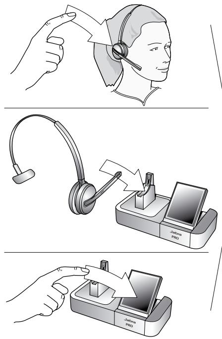 JABRA PRO 9460 DUO - RACCROCHER - 1