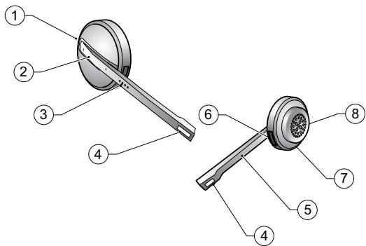 JABRA PRO 9465 DUO - HEADSET DIAGRAMS - 1