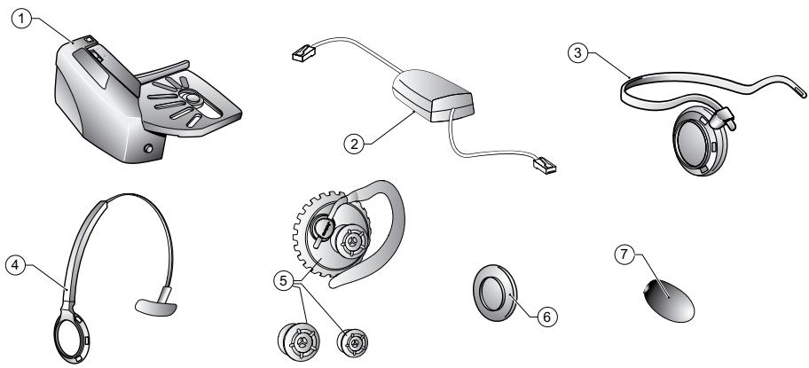 JABRA PRO 9465 DUO - OPTIONAL ACCESSORIES - 1