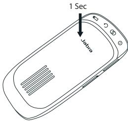 JABRA SP5050 - 2) Turn on your Jabra SP5050 - 2