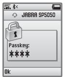 JABRA SP5050 - 3) Pairing the Jabra SP5050 with your phone - 5