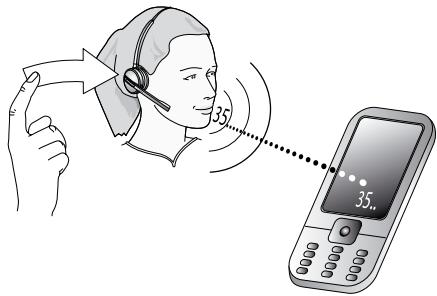 JABRA 9470 - Voice-Activated Mobile Phone Dialing (Jabra PRO 9470 Only) - 1