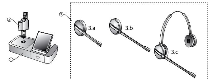 JABRA 9470 - PACKAGE CONTENTS - 1