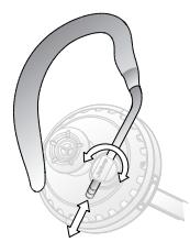 JABRA 9470 - Attaching the ear hook - 2