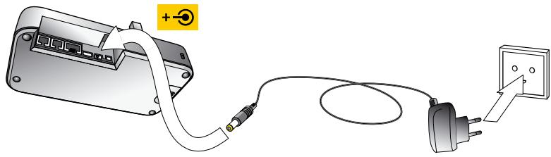 JABRA 9470 - Applying Power to the Base - 1