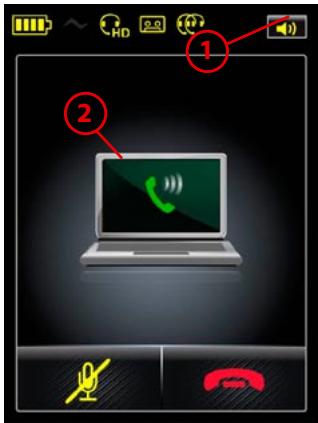 JABRA 9470 - USING THE TOUCHSCREEN - 1