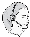 JABRA 9470 - HOW TO WEAR THE HEADSET - 4
