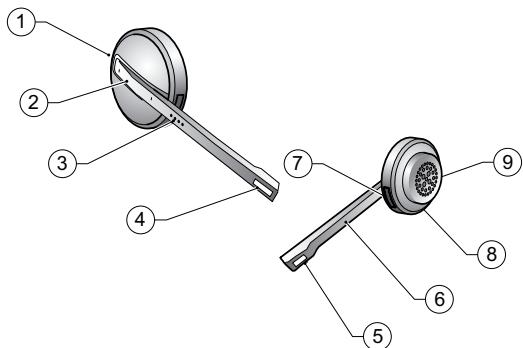 JABRA 9470 - HEADSET DIAGRAMS - 1