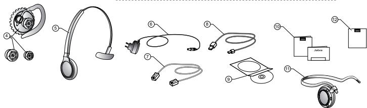 JABRA 9470 - PACKAGE CONTENTS - 2