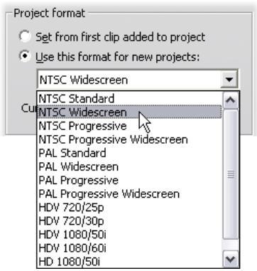 PINNACLE STUDIO 10 PLUS - Project format - 1