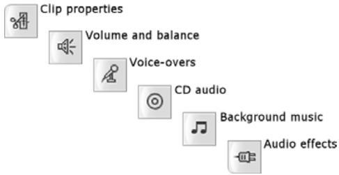 PINNACLE STUDIO 10 PLUS - The Audio toolbox - 1