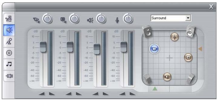 PINNACLE STUDIO 10 PLUS - The Volume and balance tool - 1