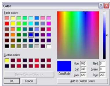 PINNACLE STUDIO 10 PLUS - Selecting colors - 2